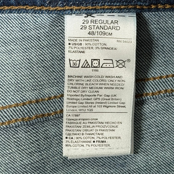 Banana Republic Womens Skinny Zero GR Indigo Premium Denim Jeans Size 29 - Picture 10 of 14